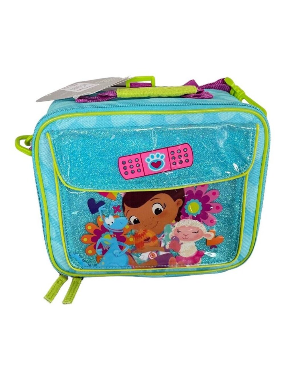 Disney Store Disney Junior Doc McStuffins Lambie Stuffy Soft Lunch Box Bag